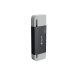 Devia EL239 2-in-1 SD TF Card Reader USB USB-C 2.0, black