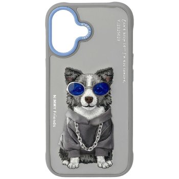 Чехол Nimmy Glasses Cool nag для Apple iPhone 17, Серый