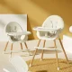 Стульчик для кормления трансформер 2в1 ECOTOYS, бежевый