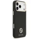 Чехол Guess для iPhone 17 Pro Max Grained Strass Logo MagSafe, черный