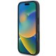 Чехол Mercedes для iPhone 16 Pro Max Waves Leather, красный