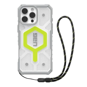 UAG Pathfinder Clear Magsafe Bundle Case with Lanyard для iPhone 16 Pro Max - зеленый