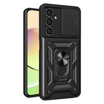 Hybrid Armor Camshield vāciņš Samsung M54, melns