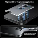 Защитное стекло для камеры Tech-Protect Camring Fit+ для iPhone 17, прозрачное