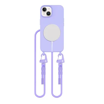 Чехол Tech-Protect для iPhone 14 MagNecklace MagSafe, лавандовый