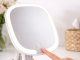 LED Makeup Mirror Foldable USB Rechargeable 3 Light Modes