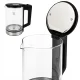 Elektriskā tējkanna, stikla, 1500W, 2L, LED apgaismojums, melna