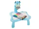 Kids Drawing Projector Table with Markers, Blue