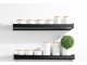Hanging Kitchen Spice Rack, Black, 30 cm