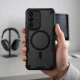 Tech-Protect Rugged Shield MagSafe vāciņš priekš Samsung Galaxy A17 / A18 / A26 4G / 5G, matēti melns