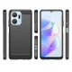Carbon Case vāciņš tālrunim Honor Play 40 Plus / Honor X7a, melns