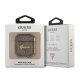 Guess AirPods 1 / 2 maciņš 4G Script Metal Collection, brūns