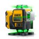 Humberg HM-171 Self-Leveling Cross-Line Laser Level with Tripod and Case