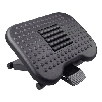 Ergonomisks kāju balsts Huanuo HNFR4, melns