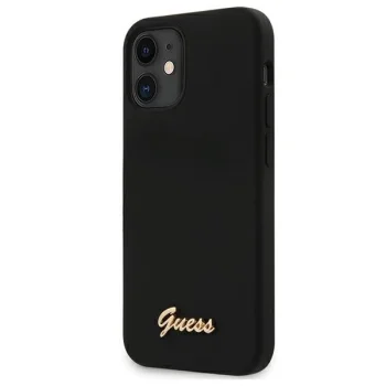 Guess GUHCP12SLSLMGBK iPhone 12 mini 5.4" черный/черный жесткий чехол...