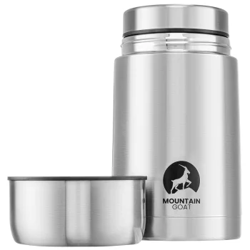 MOUNTAIN GOAT Stainless Steel Food Thermos 1L, Silver