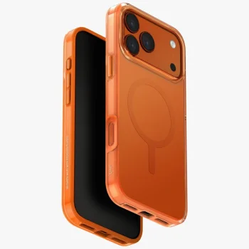 Uniq Clario Magclick зарядный чехол для iPhone 17 Pro Max – оранжевый