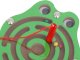 Magnetic maze-frog with balls