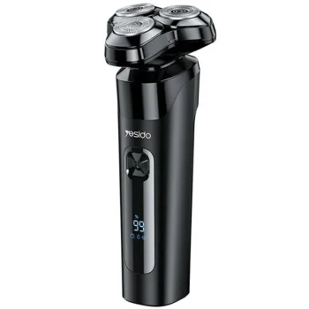 Электробритва Yesido MG05 600mAh IPX7 с 3 стальными лезвиями, черная