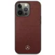 Mercedes Leather Stars Pattern vāciņš iPhone 13 Pro / 13, Sarkans