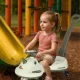 Гравитационная машинка Swing Fix S1 с LED колесами и ручкой, серая