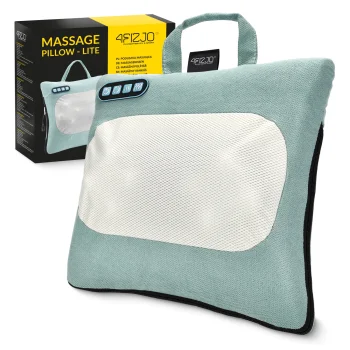 Apsildāms Shiatsu masāžas spilvens LITE, zaļš
