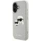 Karl Lagerfeld 3D Rubber Double Heads vāciņš Apple iPhone 16, Bēšs