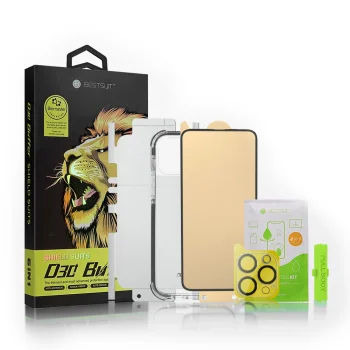 Bestsuit D30 Buffer 6in1 aizsargkomplekts iPhone 13 mini (vāciņš, stikls, plēve)
