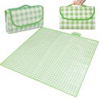 Pludmales Piknika Sega Pārnēsājams Ūdensnecaurlaidīgs Paklājs 2x2m, Gaiši zaļš | Beach Picnic Blanket