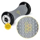4Fizjo Spike Roller masāžas rullis ar izciļņiem 17 cm, pelēks/melns