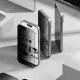 Ringke iPhone 17 Pro aizsargstikls Easy Slide Privacy 2-pack, melns