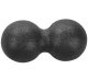 Double Massage Ball FT31E, 12 x 6 cm, Black