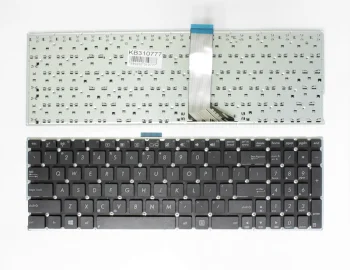 Asus K555, A553, X553, X555 sērijas portatīvā datora tastatūra, melna