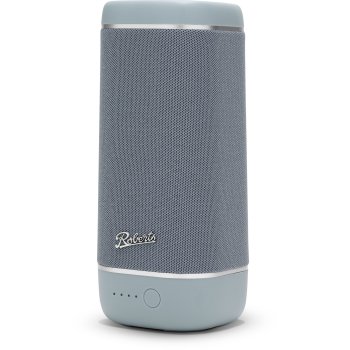 Roberts Radio Reunion Portable Bluetooth Speaker, Duck Egg Blue