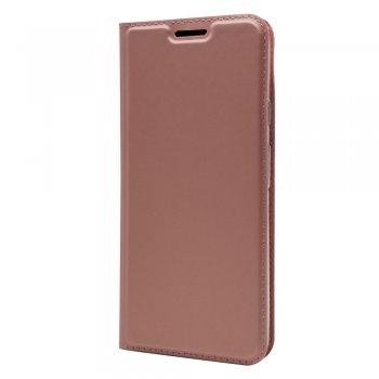 Google Pixel 4 Magnetic Adsorption Leather Card Holder Case Cover, Pink | Vāks Maciņš Maks Grāmatiņa Apvalks