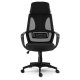 Ergonomic Office Chair Sofotel Praga with Mesh Back and Headrest, Black