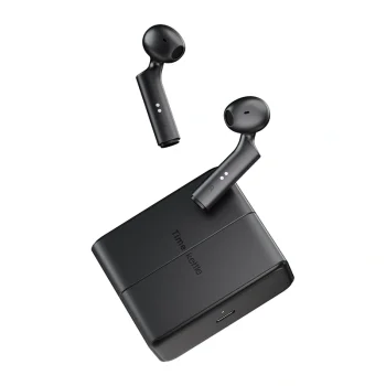 TimeKettle W4 Plus TWS Translation Earbuds, Bluetooth 5.3, Black