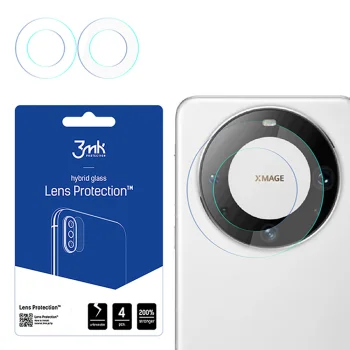 Huawei Mate 60 Pro Aizmugurējās Kameras Aizsargstikls, 4 gab. | 3MK Lens Protection Back Camera Tempered Glass...