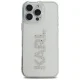 Karl Lagerfeld IML Rhinestones Logo vāciņš priekš iPhone 16 Pro 6.3\", caurspīdīgs