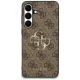 Чехол Guess для Samsung Galaxy S25 FE Big 4G Classic Logo, коричневый