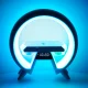 RGB ночник с беспроводной зарядкой, Bluetooth колонкой, радио и...