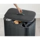 Корзина для белья Joseph Joseph Tota Trio Luxe 90L, черная
