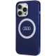 Чехол Audi IML Big Logo MagSafe для iPhone 13 Pro / 13, синий