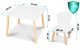 Bērnu galds ar diviem krēsliem Ricokids RC-848 | Table with Two Chairs for Children