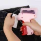 Игольчатый пистолет для бирок с комплектом соединителей, розовый