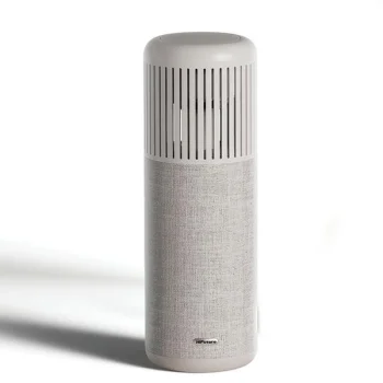 Bluetooth колонка Hifuture Wedge со встроенной лампой, коричневая