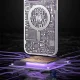 Магнитный чехол Kingxbar PQY Geek Series для iPhone 14 Plus с MagSafe, золотистый