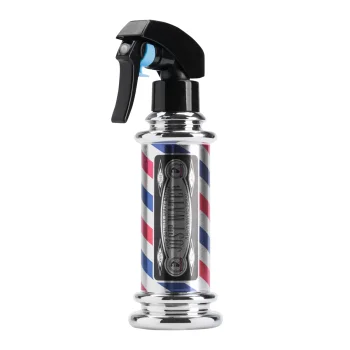 Hairdressing Barber Water Spray Bottle A-12 200 ml, Silver