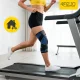 4FIZJO elastīgs ceļa locītavas stabilizators M, melns ar zaļu