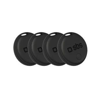 SBS Track My Dual universāls lokators 4 gab. komplekts, melns